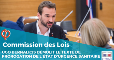 Ugo Bernalicis démolit le texte de prorogation de l'État d'urgence sanitaire