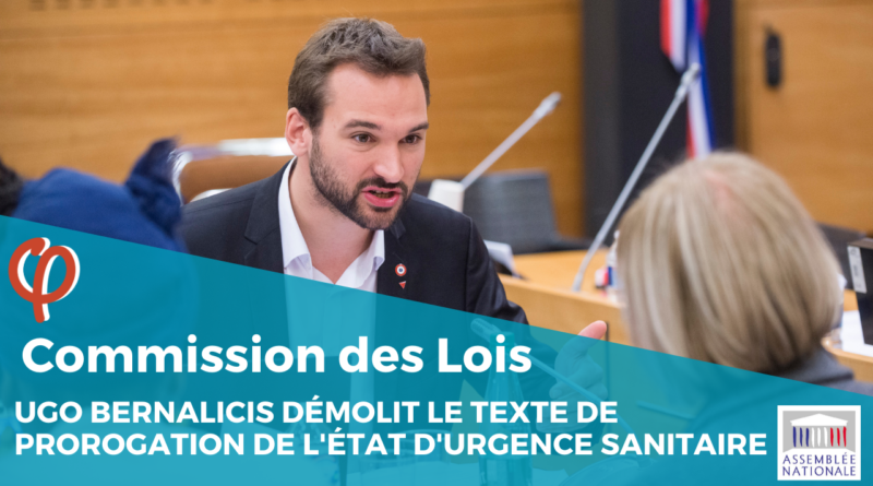 Ugo Bernalicis démolit le texte de prorogation de l'État d'urgence sanitaire