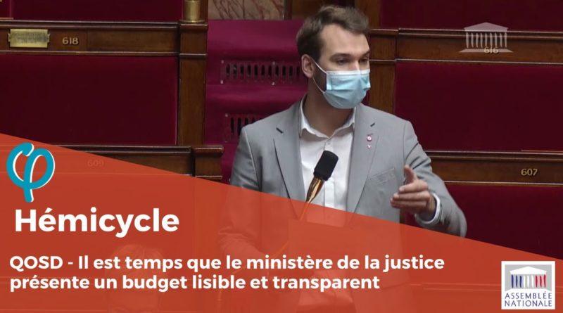 À quand un budget de la justice lisible et transparent ?