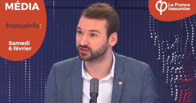 Ugo Bernalicis invité politique du 8h30 france info